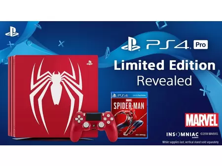 Sony Playstation 4 Pro 1TB Console Marvels Spiderman Bundle